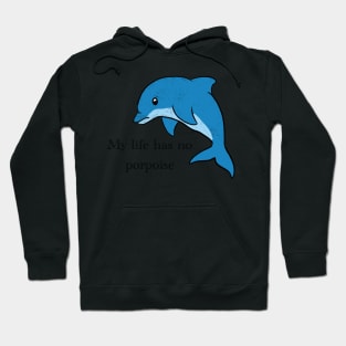 My Life Has No Porpoise - Dolphin Hoodie